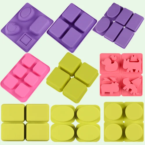 Cake Turntable - Rotating Decorating Stand 15 Wholesale silicone soap molds variety shapes - food-grade FDA BPA-free | XBAKING