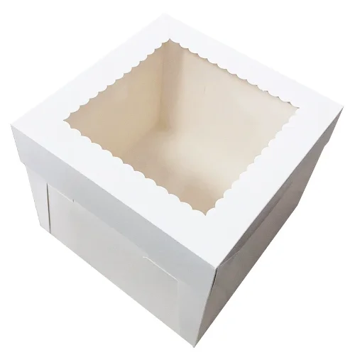 Custom Printed Cake Boxes 4 Bread Pastry Baking Packaging Box Custom Printing | XBAKING