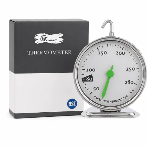 430 Stainless Steel Baking Oven Thermometer No Battery Dial | XBAKING