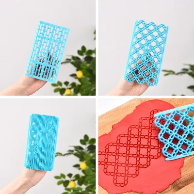 Sugar Paste Surface Decoration Printing Mold 4 Sugar Paste Decoration Printing Mold Pattern Detail Wholesale | XBAKING